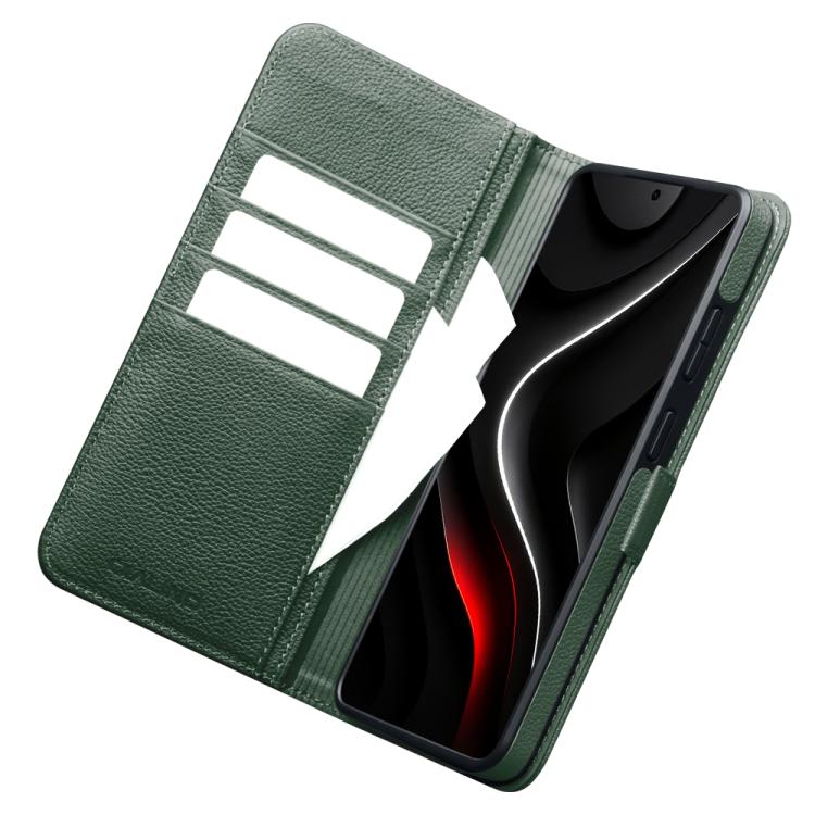 For Samsung Galaxy S26 Ultra 5G QIALINO Classics 3rd Genuine Leather Phone Case