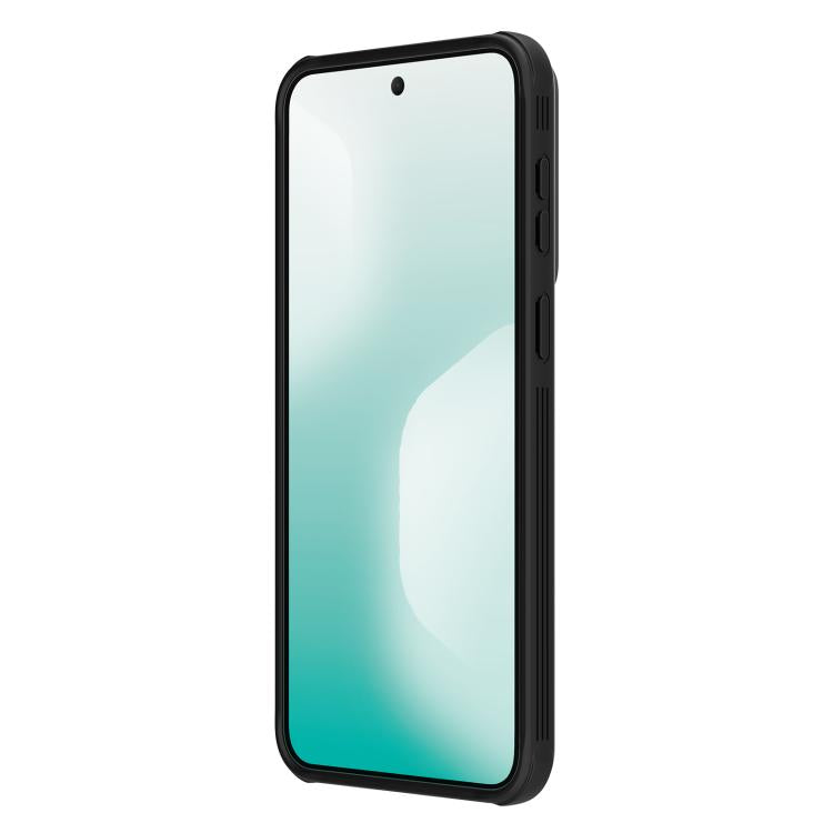 For Samsung Galaxy A37 5G NILLKIN Black Mirror Pro Series Camshield PC Phone Case - Transparent Black