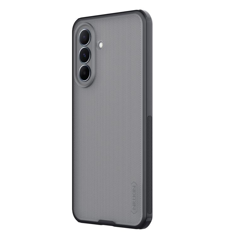 For Samsung Galaxy A37 5G NILLKIN Super Frosted Shield Pro PC + TPU Phone Case - Transparent Black