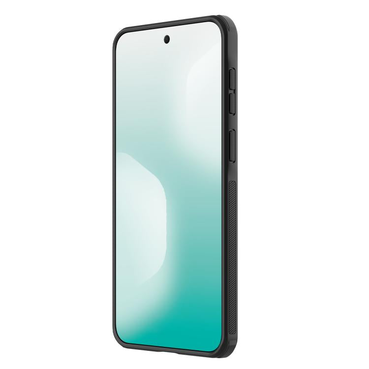For Samsung Galaxy A37 5G NILLKIN Super Frosted Shield Pro PC + TPU Phone Case - Transparent Black