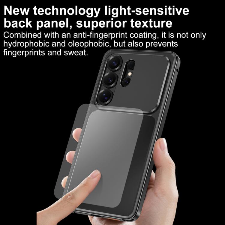 For Samsung Galaxy S26 Ultra 5G Buckle Magnetic Metal Phone Case