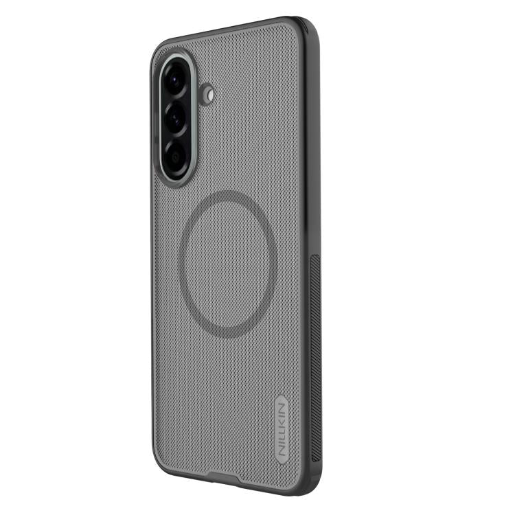 For Samsung Galaxy A57 5G NILLKIN Frosted Shield Pro Magnetic Phone Case - Transparent Black