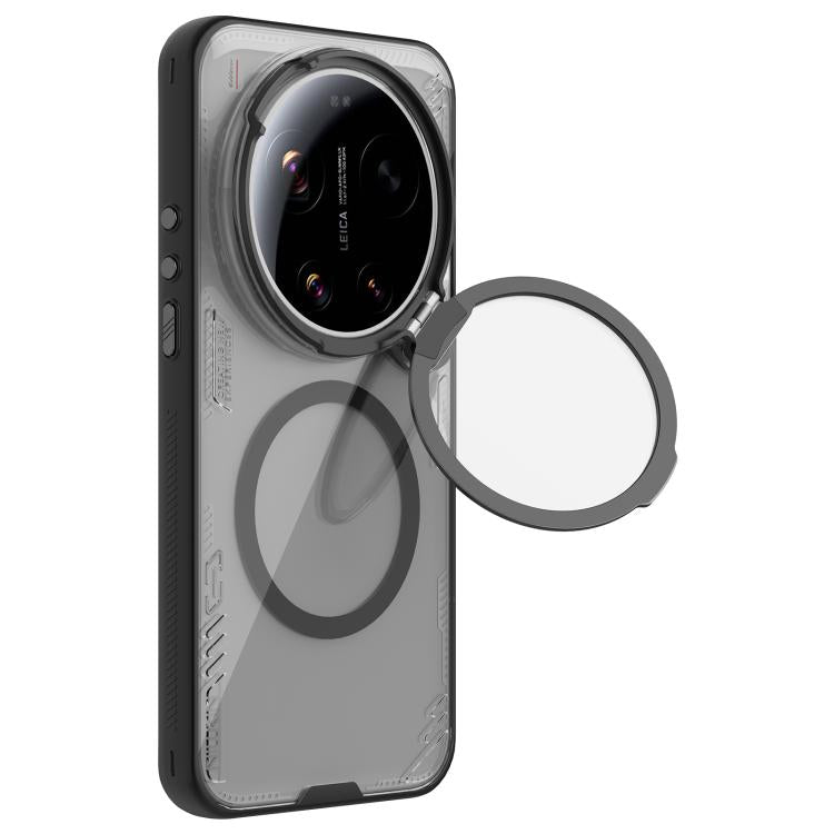 For Xiaomi 17 Ultra NILLKIN Iceblade Prop Transparent CamShield Magnetic Phone Case