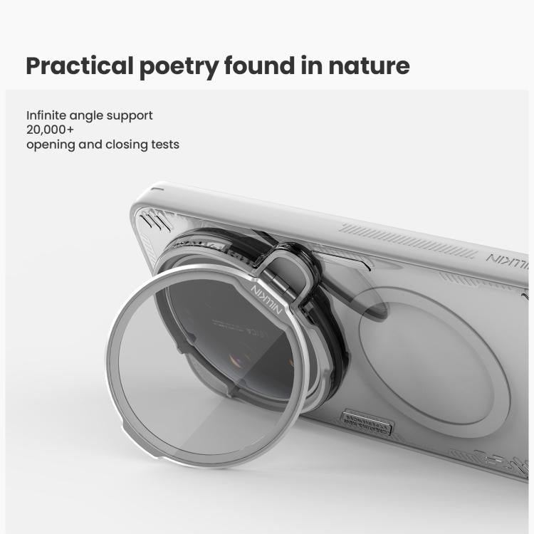 For Xiaomi 17 Ultra NILLKIN Iceblade Prop Transparent CamShield Magnetic Phone Case