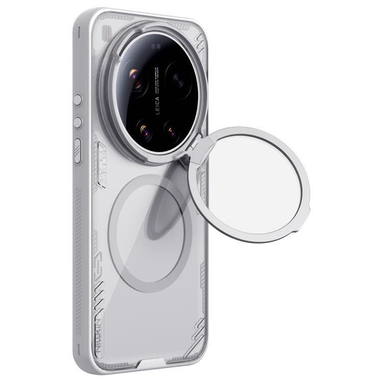 For Xiaomi 17 Ultra NILLKIN Iceblade Prop Transparent CamShield Magnetic Phone Case