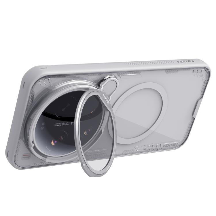 For Xiaomi 17 Ultra NILLKIN Iceblade Prop Transparent CamShield Magnetic Phone Case