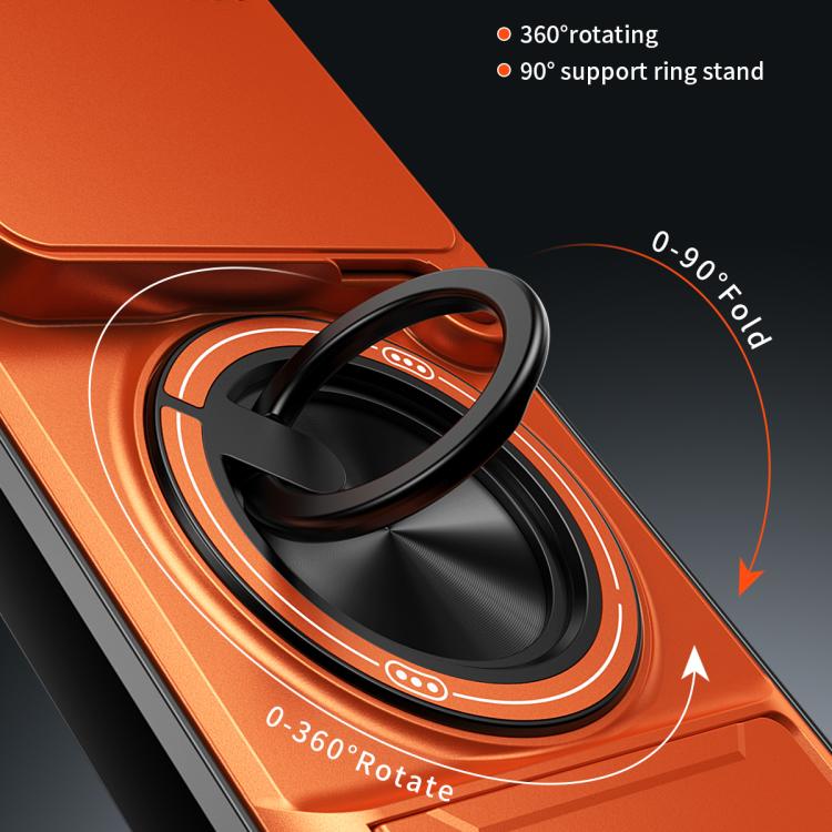 For Nothing Phone 4a Pro Lens Sliding Window Multifunctional Magnetic Shockproof Phone Case