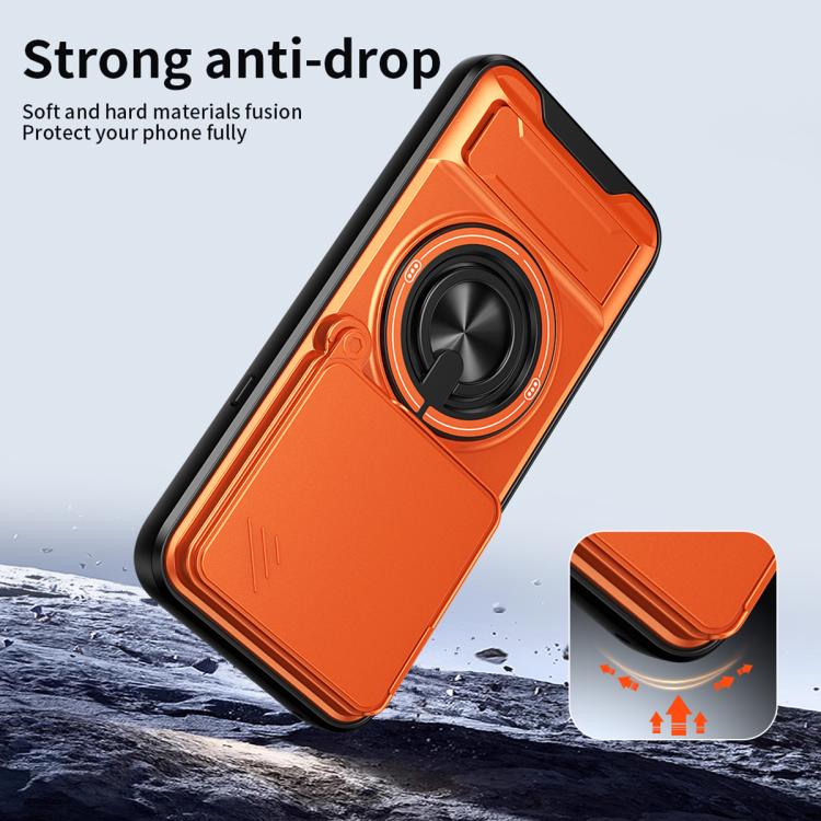 For Nothing Phone 4a Pro Lens Sliding Window Multifunctional Magnetic Shockproof Phone Case