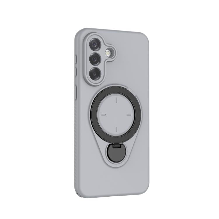 For Samsung Galaxy A37 5G Ring Shield MagSafe TPU Phone Case with 360 Degree Rotating Holder