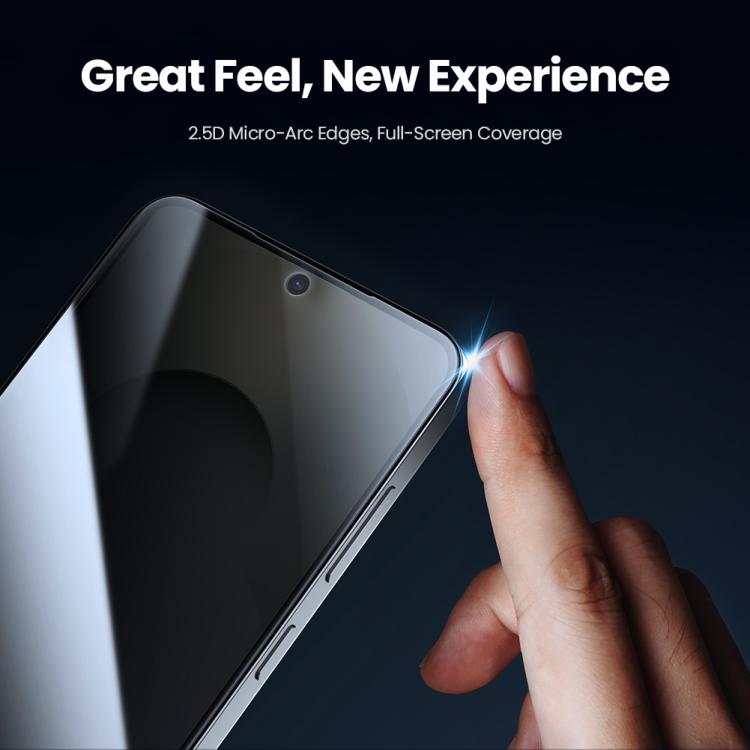 For Samsung Galaxy S26 5G NILLKIN Guardian Full Coverage Privacy Tempered Glass Film - Black
