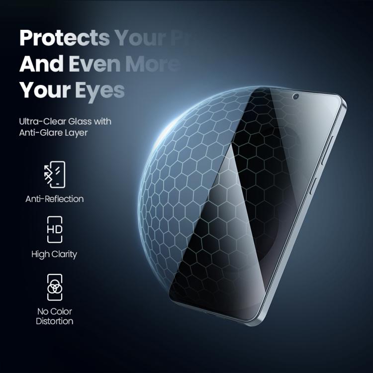 For Samsung Galaxy S26 5G NILLKIN Guardian Full Coverage Privacy Tempered Glass Film - Black