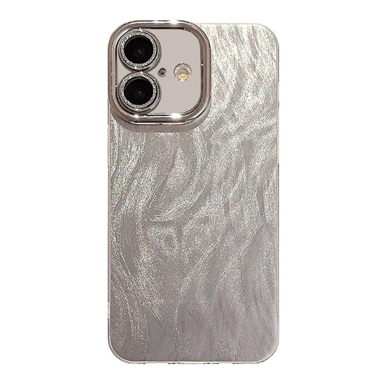For iPhone 17 Feather-Gauze Laser Phone Case with Lens Film