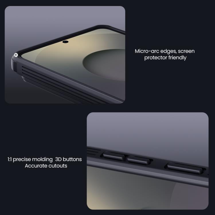 For Samsung Galaxy S26 5G NILLKIN Black Mirror Pro Series Camshield PC Phone Case