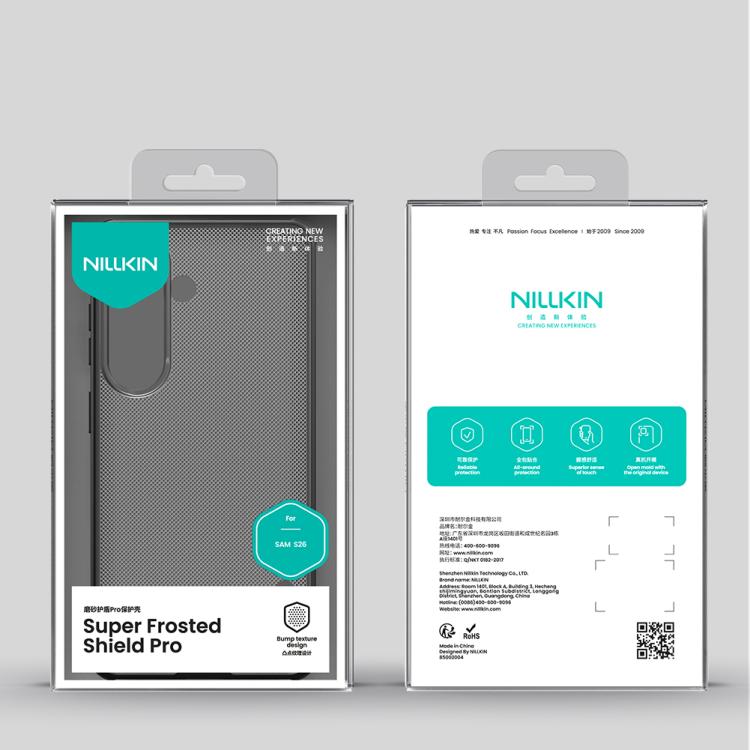 For Samsung Galaxy S26 5G NILLKIN Super Frosted Shield Pro PC + TPU Phone Case
