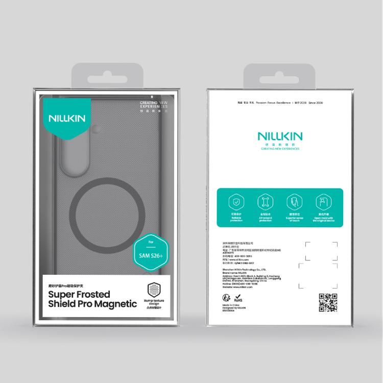 For Samsung Galaxy S26+ 5G NILLKIN Frosted Shield Pro Magnetic Phone Case