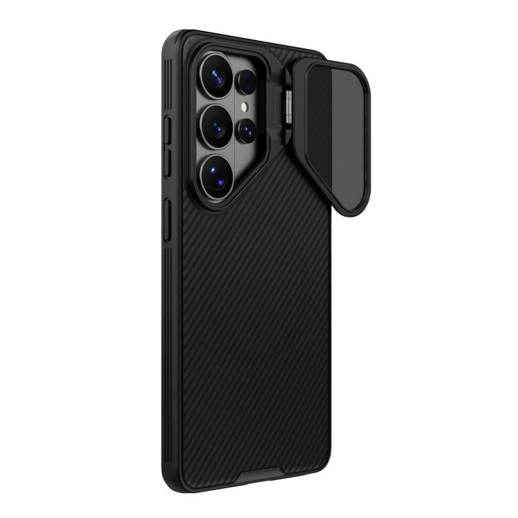 For Samsung Galaxy S26 Ultra 5G NILLKIN Black Mirror Prop Transparent CamShield Magnetic Phone Case