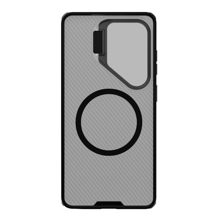 For Samsung Galaxy S26 Ultra 5G NILLKIN Black Mirror Prop Transparent CamShield Magnetic Phone Case