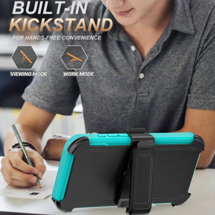 For iPhone 17 Pro Max Acrylic Full Coverage Magnetic Phone Case with Back Clip