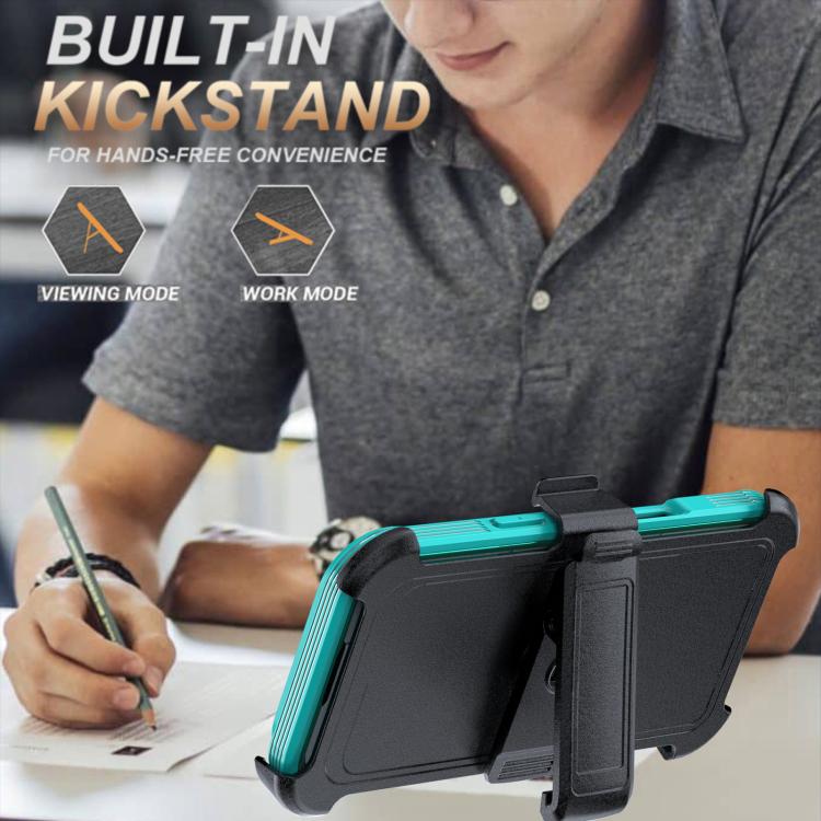 For iPhone Air Acrylic Full Coverage Magnetic Phone Case with Back Clip