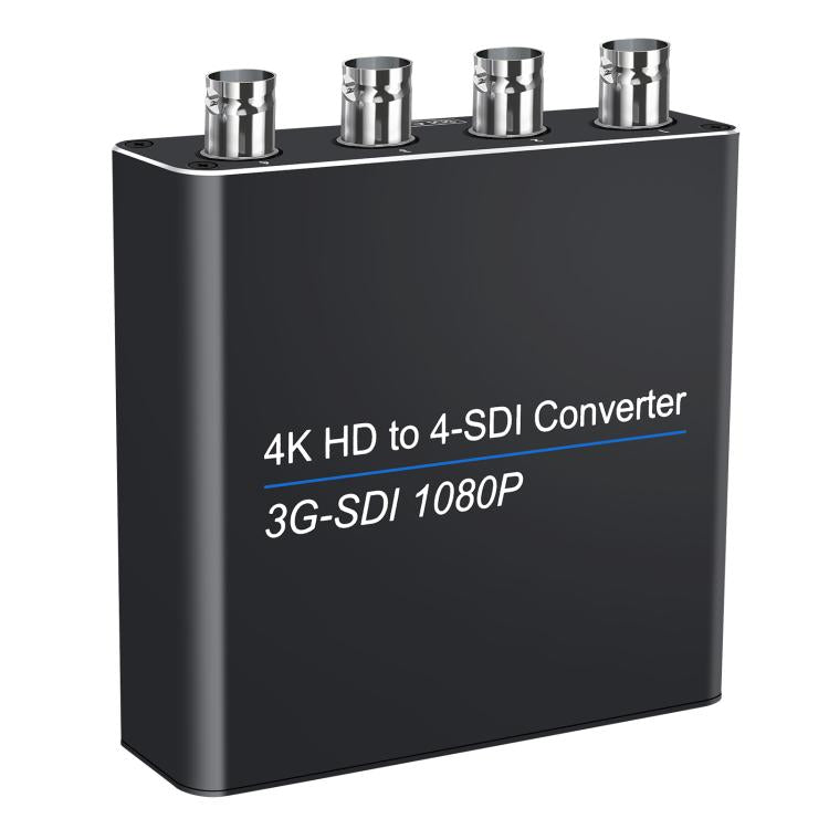 NK-814 4K HDMI Input to 4-SDI Output Converter - Black