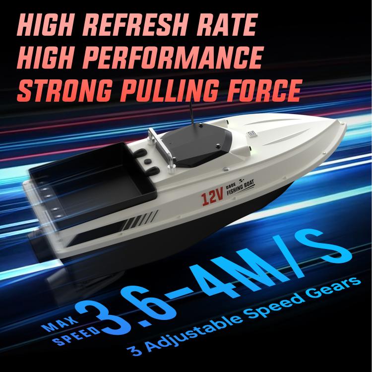 D80E GPS High Power Smart Remote Control Fishing Bait Boat with Sonar Sensor, Plug:EU Plug