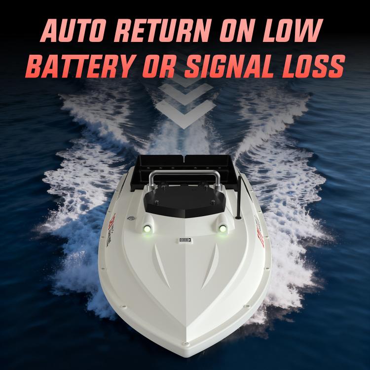 D80E GPS High Power Smart Remote Control Fishing Bait Boat with Sonar Sensor, Plug:US Plug