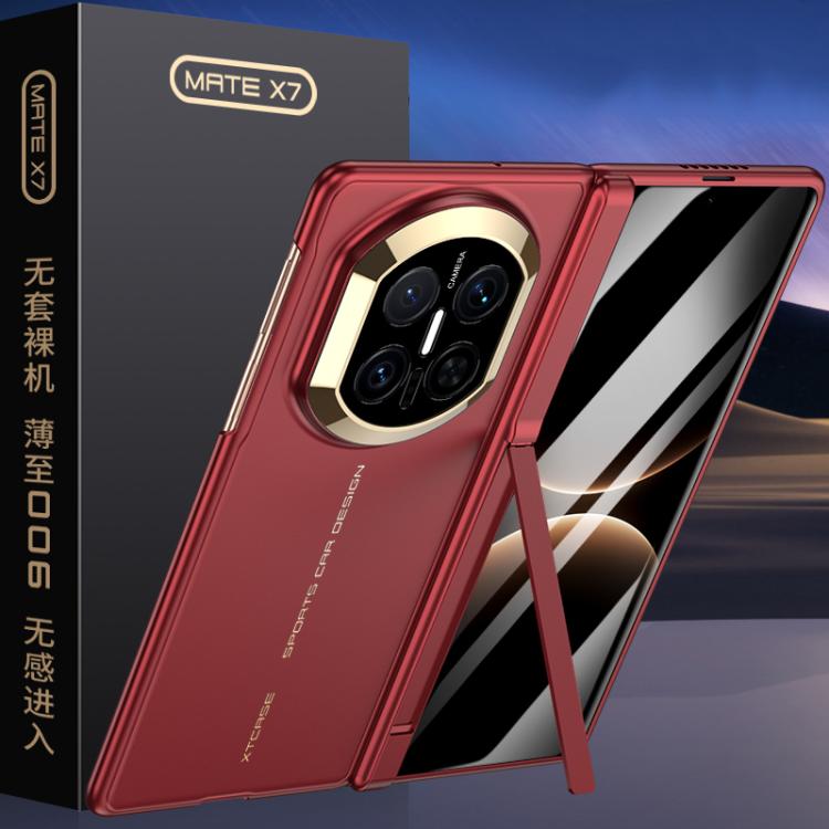 For Huawei Mate X7 GKK Integrated Ultra-thin Magnetic Folding Phone Case