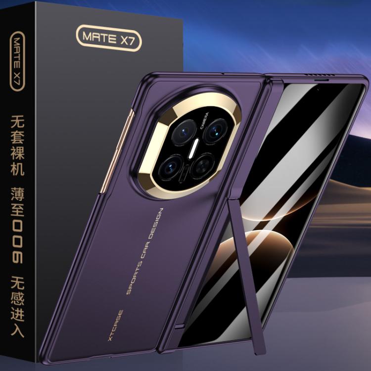 For Huawei Mate X7 GKK Integrated Ultra-thin Magnetic Folding Phone Case