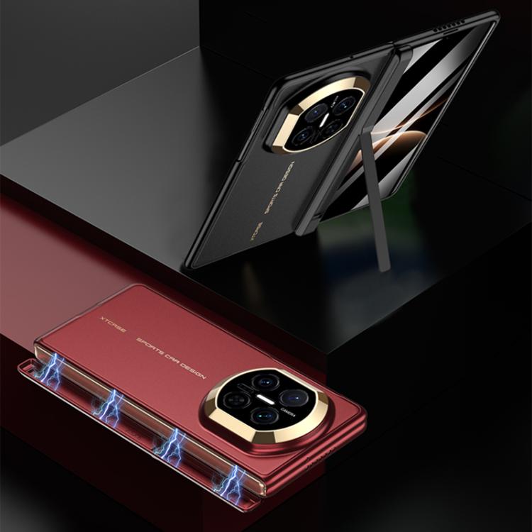 For Huawei Mate X7 GKK Integrated Ultra-thin Magnetic Folding Phone Case