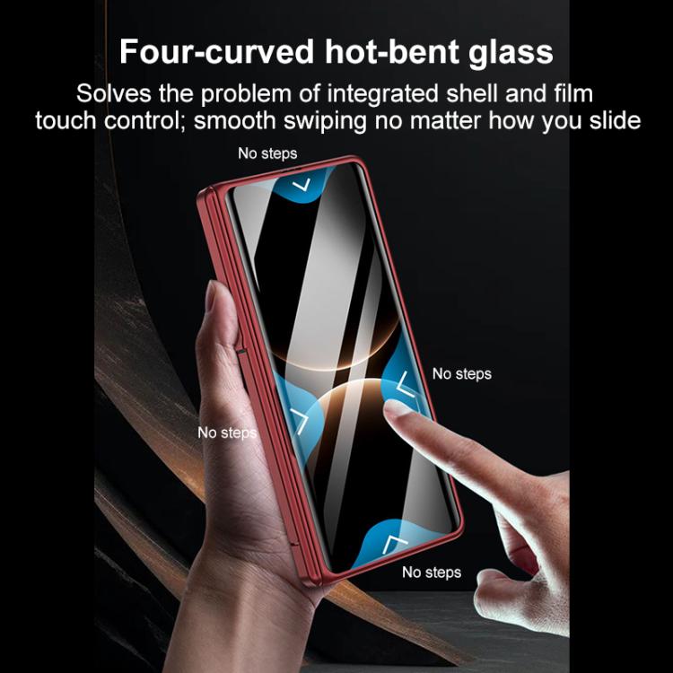 For Huawei Mate X7 GKK Integrated Ultra-thin Magnetic Folding Phone Case