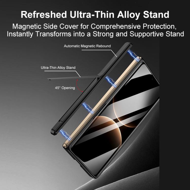 For Huawei Mate X7 GKK Integrated Ultra-thin Magnetic Folding Phone Case
