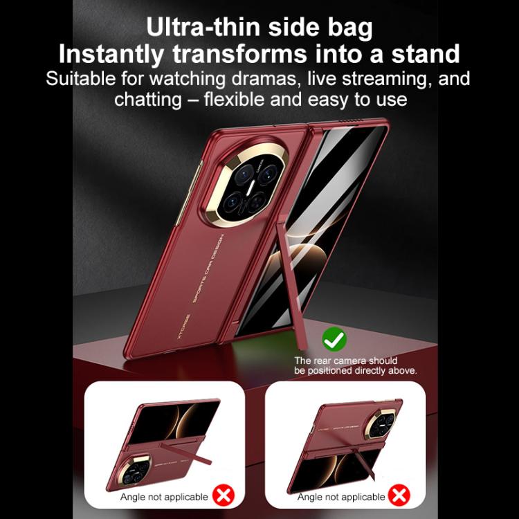 For Huawei Mate X7 GKK Integrated Ultra-thin Magnetic Folding Phone Case