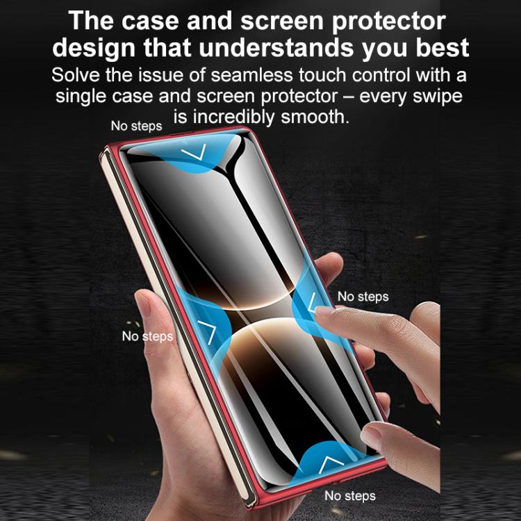 For Huawei Mate X7 GKK Integrated Silky Ultra-thin Curved Folding Phone Case