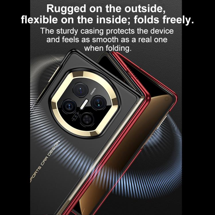 For Huawei Mate X7 GKK Integrated Silky Ultra-thin Curved Folding Phone Case
