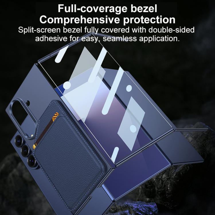 For Samsung Galaxy Z TriFold GKK Integrated Ultra-thin Magnetic Slanted Card Bag Phone Case