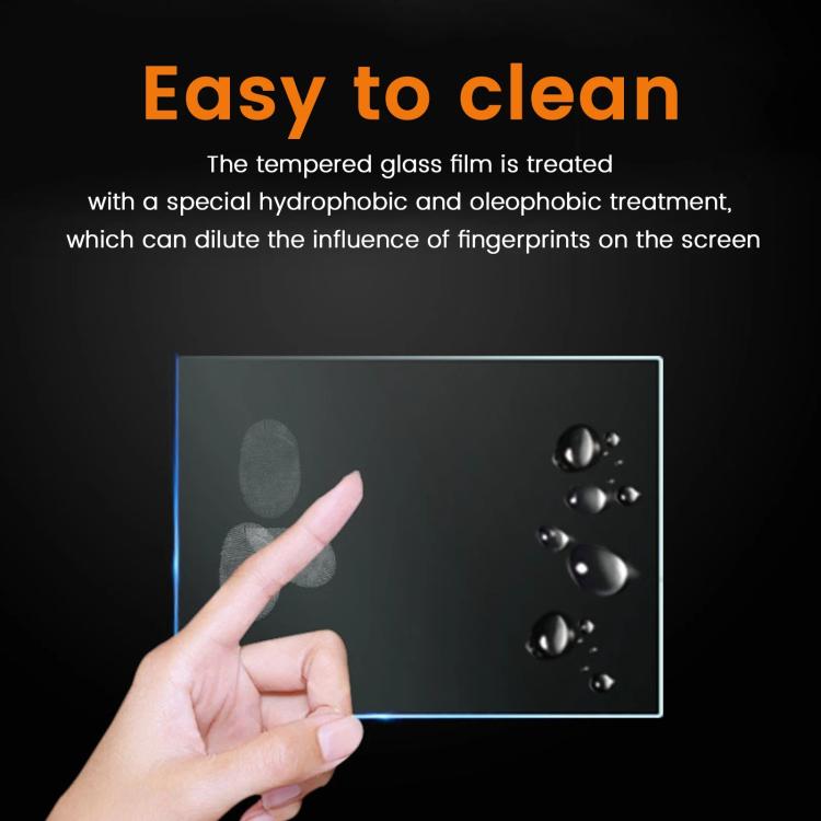 For FUJIFILM instax mini Evo 2pcs HD Anti-Scratch Anti-Fingerprint Tempered Glass Film - Transparent
