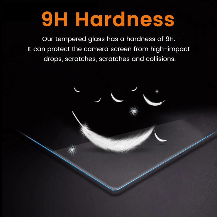 For FUJIFILM instax mini Evo 2pcs HD Anti-Scratch Anti-Fingerprint Tempered Glass Film - Transparent