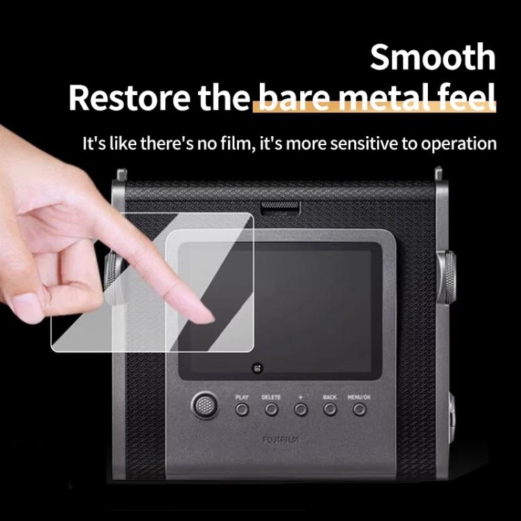 For FUJIFILM instax WIDE Evo 2pcs HD Anti-Scratch Anti-Fingerprint Tempered Glass Film - Transparent