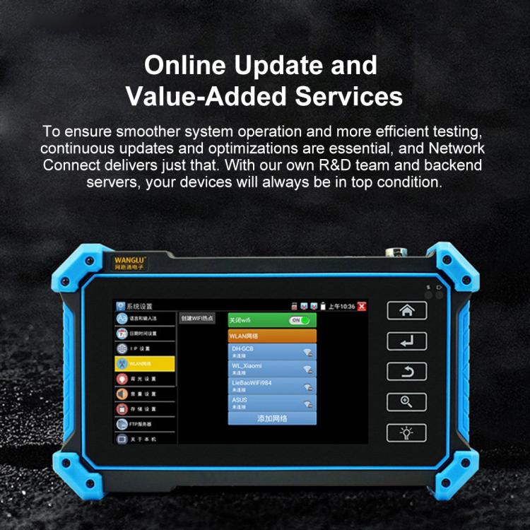 IPC-5100CPlus Network Engineering Treasure Simulated Coaxial Integrated Video Surveillance Tester, Plug:US Plug