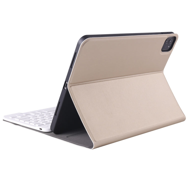 A098B TPU Detachable Ultra-thin Bluetooth Keyboard Tablet Case for iPad Air 4 10.9 inch (2020), with Stand & Pen Slot
