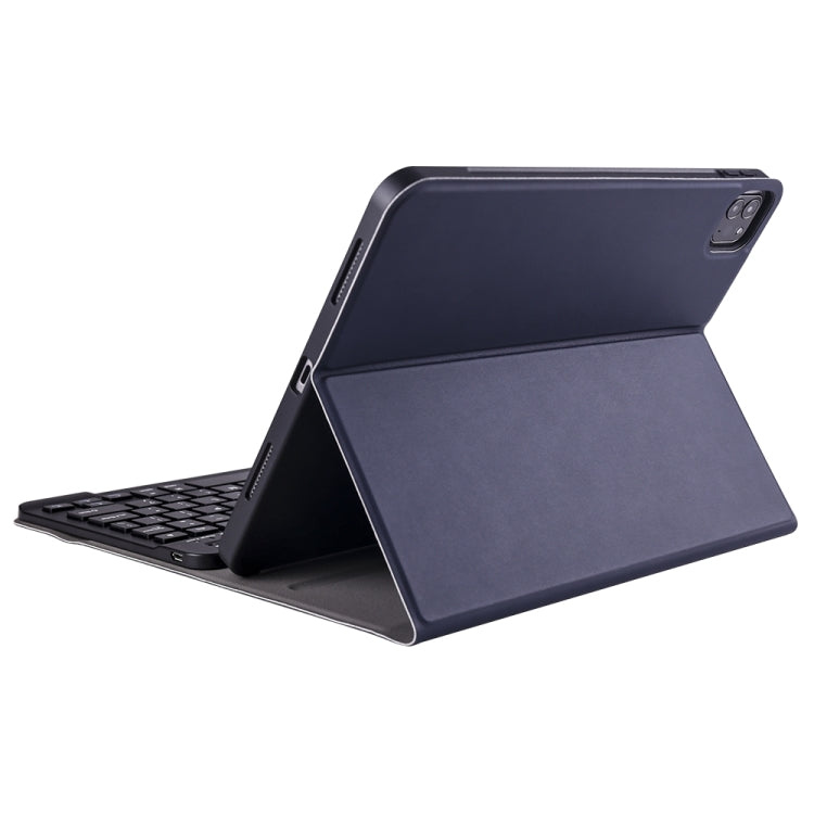 A098B TPU Detachable Ultra-thin Bluetooth Keyboard Tablet Case for iPad Air 4 10.9 inch (2020), with Stand & Pen Slot