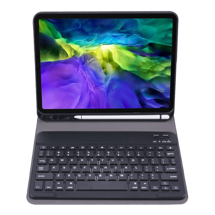 A098B TPU Detachable Ultra-thin Bluetooth Keyboard Tablet Case for iPad Air 4 10.9 inch (2020), with Stand & Pen Slot
