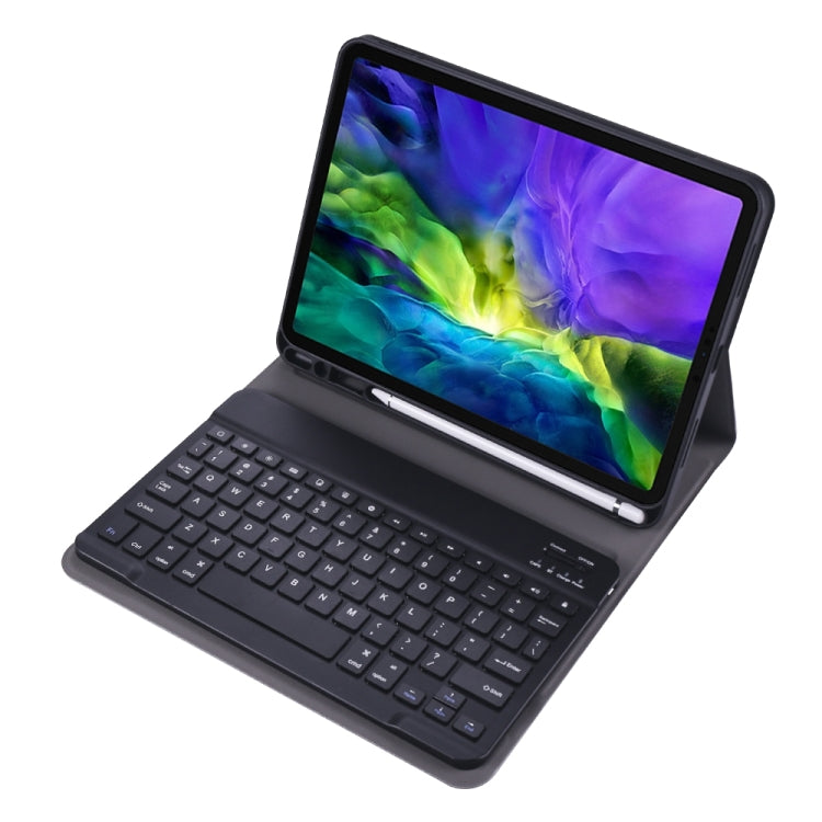 A098B TPU Detachable Ultra-thin Bluetooth Keyboard Tablet Case for iPad Air 4 10.9 inch (2020), with Stand & Pen Slot