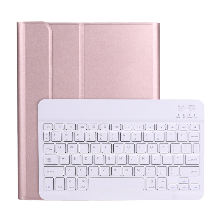 A098B TPU Detachable Ultra-thin Bluetooth Keyboard Tablet Case for iPad Air 4 10.9 inch (2020), with Stand & Pen Slot