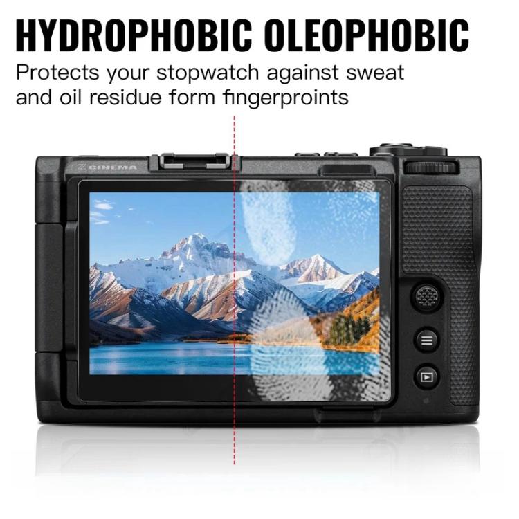 For Nikon ZR 3pcs HD Anti-Scratch Anti-Fingerprint Tempered Glass Film - Transparent