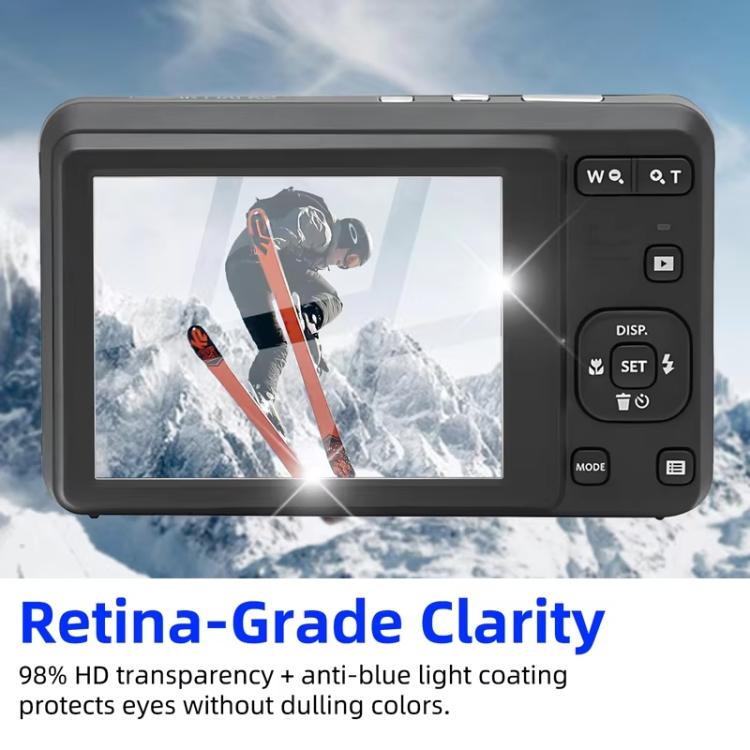 For Kodak PIXPRO FZ55 HD Anti-Scratch Anti-Fingerprint Tempered Glass Film - Transparent