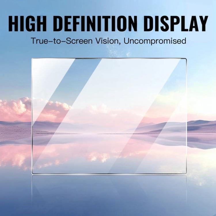 For Canon EOS C50 3pcs HD Anti-Scratch Anti-Fingerprint Tempered Glass Film - Transparent