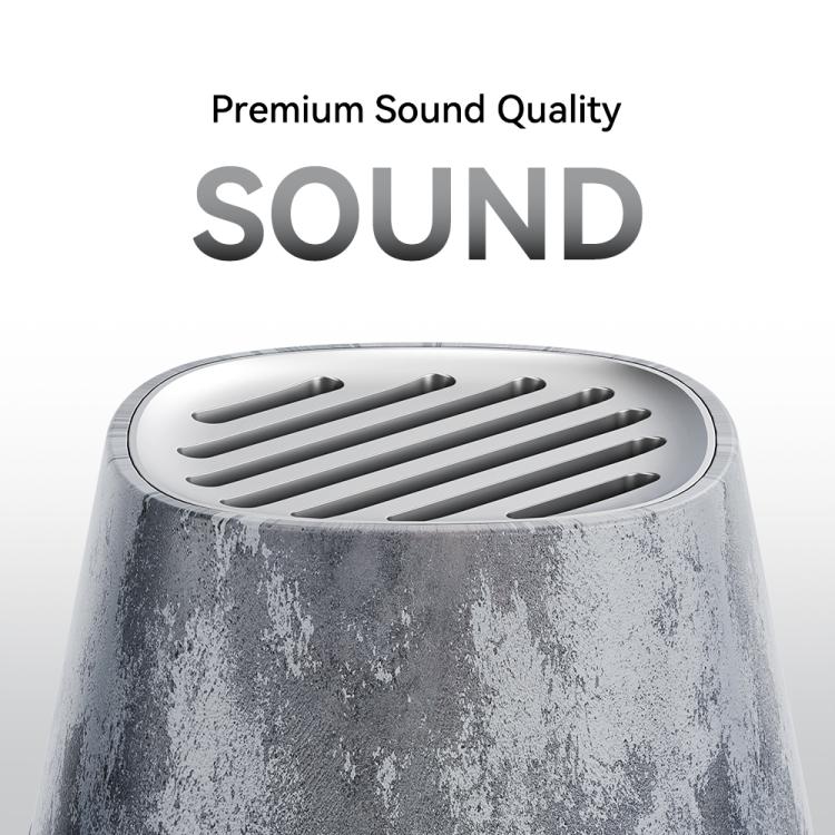 ROCK K13 Pro Mini Magnetic Wireless Charging Bluetooth Speaker - Grey
