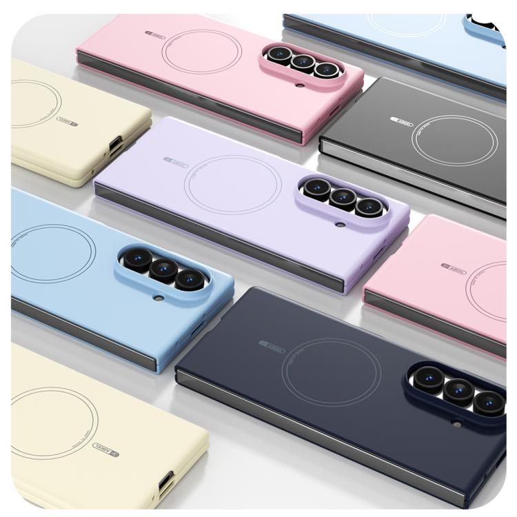 For Samsung Galaxy Z Fold5 ABEEL Skin-friendly Feel Magsafe Liquid Silicone Phone Case
