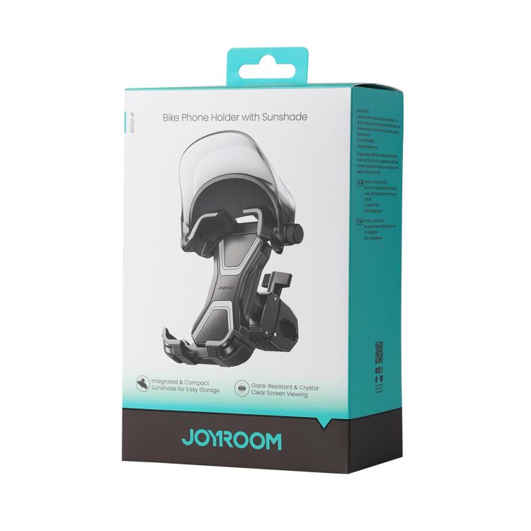 JOYROOM JR-ZS528 Sunshade Cycling Phone Holder - Black